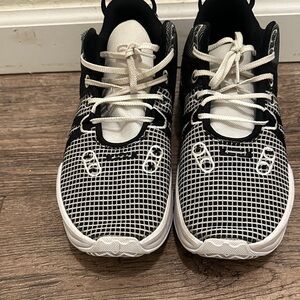 Kids' Black and White Sneakers